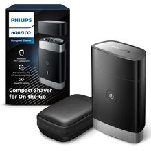 Philips Norelco Portable Shaver, On-The-Go Wet and Dry Electric Shaver, Comfortc