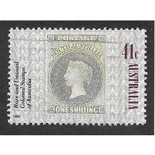 AUS 1990 41c '150TH ANN OF PENNY BLACK' FINE USED (EBID59-049)