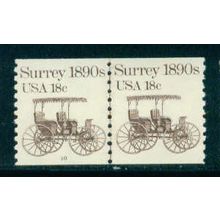 1907 18c Surrey Fine MNH Dry Gum CNP Left 10 W0214