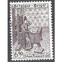 Belgique 1977 Michel 1910 O Cote (2008) 0.25 € Jehan Froissart Cachet rond