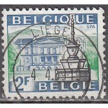 Belgique 1968 Michel 1521 O Cote (2008) 0.15 € Spa Etablissement des bains
