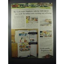 1953 Frigidaire Refrigerator Model Imperial IS-106 Ad