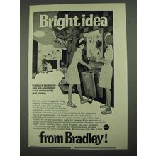 1968 Bradley Bradpack Lavatories Ad - Bright Idea