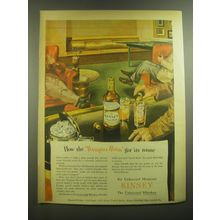 1945 Kinsey Whiskey Ad - How the Rumpus Room got its name
