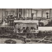 Grand Hotel Des Lecques Plages Restaurant French Postcard