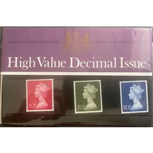 Great Britain 1970 High Value Definitive Presentation Pack # 18 MNH Mint stamp