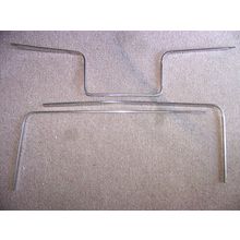 1966 CHRYSLER IMPERIAL REAR SEAT SURROUND TRIM OEM 3 PCS