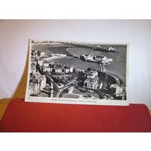 BAY FROM FLAGSTAFF HILL, WESTON-SUPER-MARE, SOMERSET used postcard RP 1959 pm =
