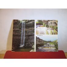 multiview, HAWES, WENSLEYDALE, YORKSHIRE used postcard by Judges 1978 pm =