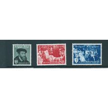 belgium stamps 1955 emperor charles v sg1552 sg 1552 set mnh