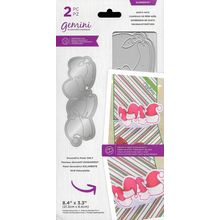 Crafter's Companion. Gemini. Santa Hats Panel Die Set. Die Cutting Cardmaking