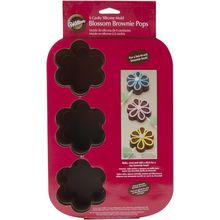 Wilton Brownie Blossom 6 Cavity Mold