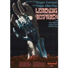 Premature Burial 04 Poster Canvas Movie Film Print A0 A1 A2 A3 A4 A5 A6 Art Wall