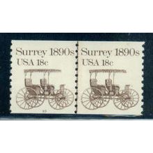 1907 18c Surrey Fine MNH Dry Gum CNP Left 10 W0202