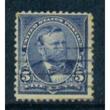 Used 281 5c Ulysses S. Grant Just Clears M04867