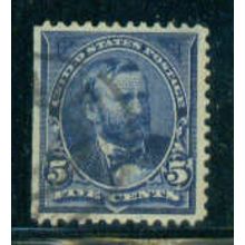 Used 281 5c Ulysses S. Grant Fine Plus M05089