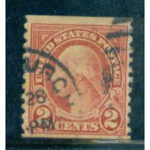 Used 599 2c George Washington Fine A16548
