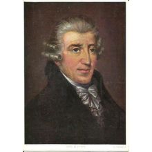 Music JOSEPH HAYDN Art Postcard (Ackermann 7074)