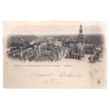 DINAN, FRANCE used vintage postcard 1901 postmark