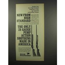 1967 High Standard 28 Gauge Flite-King Shotgun Ad