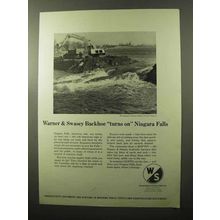 1970 Warner & Swasey Hopto Backhoe Ad - Niagara Falls