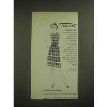 1974 Talbots LaCoste Dress by David Crystal Ad - Simplicity itself