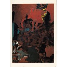 Martin Brewster Red Hot Painting Postcard