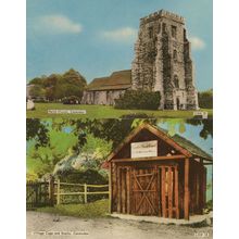 Canewdon Essex Village Cage Church 2x 1970s Postcard s