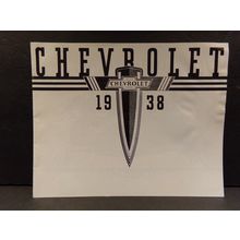1938 Chevrolet Sales Brochure The Car That is Complete B & W