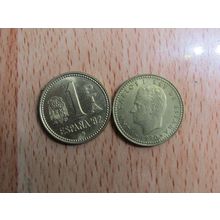 Spain 1982 Juan Carlos 1980-1982* 1 Peseta (ESPANA 82) Coin