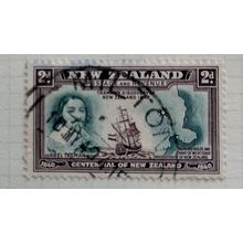New Zealand Postage Stamp, 1940, 2d, Used Hinged