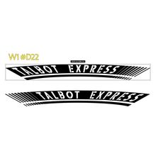 2 x Campervan Motorhome Decal Talbot Express DECAL, GRAPHIC, STICKER #D22