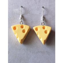 Novelty Cheese Earrings, Free Postage