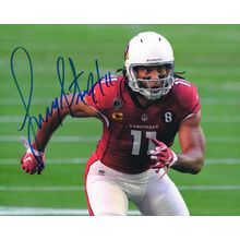 Autographed Larry Fitzgerald 8 x 10 Photo Signed Nice