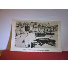 LANDING PLACE, SLIEMA, MALTA unused vintage postcard RP