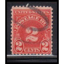Used J81a 2c Postage Due Average Plus KA9208