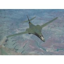 Rockwell B-1B American Air Force Plane Aircraft Rare Postcard