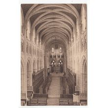 Buckfast Abbey Church Interior Devon Postcard 9955