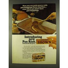 1977 French's Pan Rich Brown Gravy Ad - You Can Make