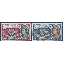 1960 Europa Set SG621-622 Fine/Very Fine Used..