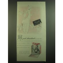 1946 Houbigant Chantilly Perfume Advertisement - Heart Stimulant