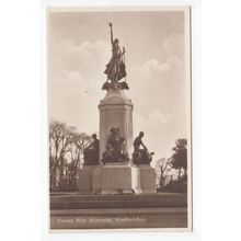 Exeter War Memorial Northernhay Postcard Devon