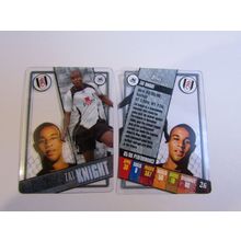 36. Zat Knight - Fulham - Topps - I-Cards 2006/07 Football Card