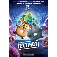 Extinct (2021)_1 Movie Film Poster Canvas iconic design