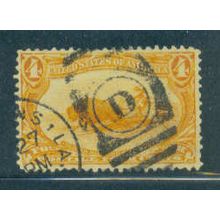 Used 287 4c Indian Hunting Buffalo Almost Very Fine C1120