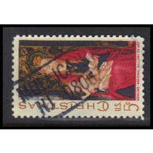 Used 1336 5c Madonna and Child Mullica Hill, NJ. E0720