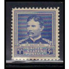 877 5c Dr. Walter Reed Fine MNH KA4182