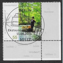 GER 2005 55c 'POSTAL SERVICES' (CORNER MARGIN) FINE USED (EBID 75-405)