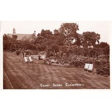 Cloughton Blackpool Court Green Village Deck Chair WW2 RPC Real Photo Postcard