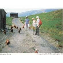 Dunsop Walking Hiking Rare Lancashire Village Postcard